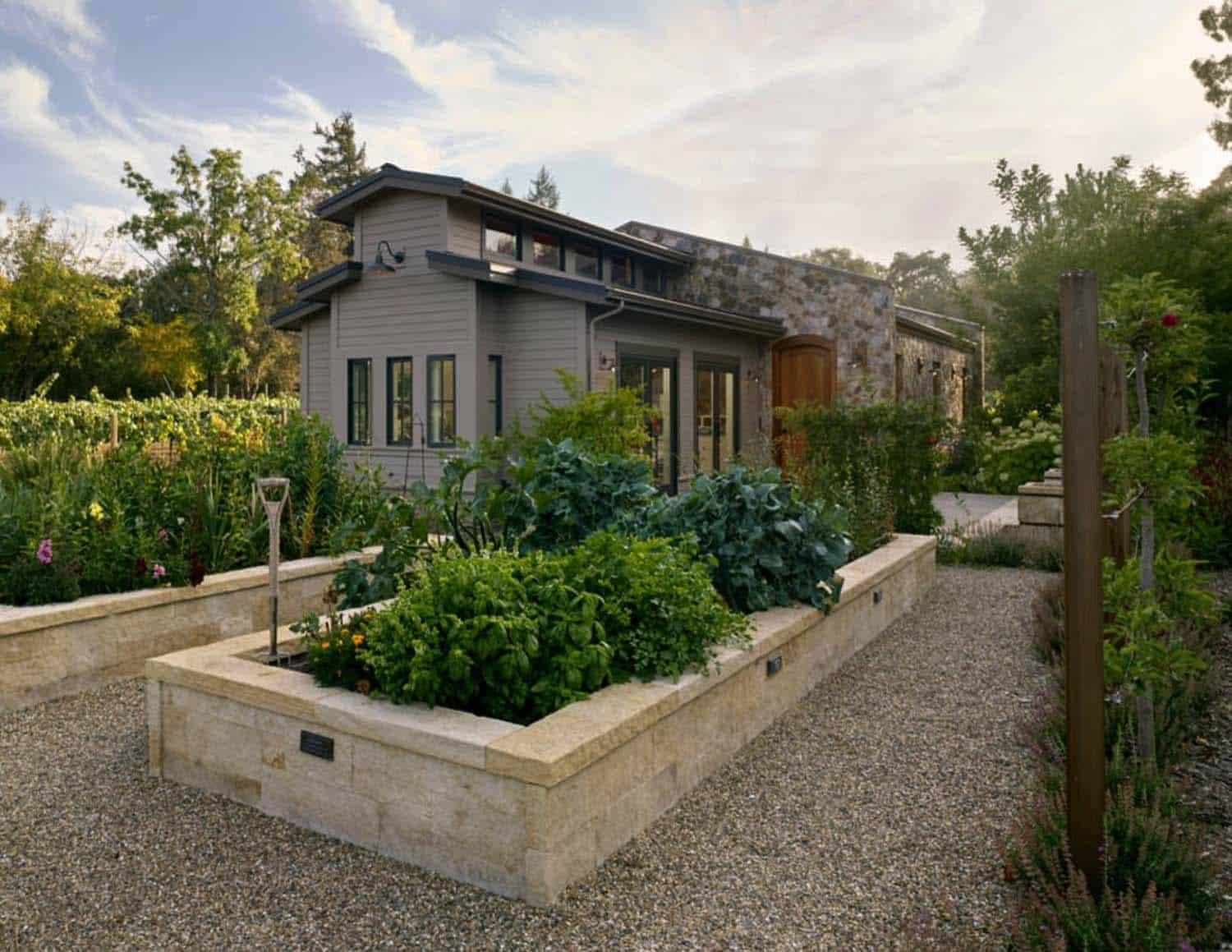 A Beautiful Raised Bed Vegetable Garden