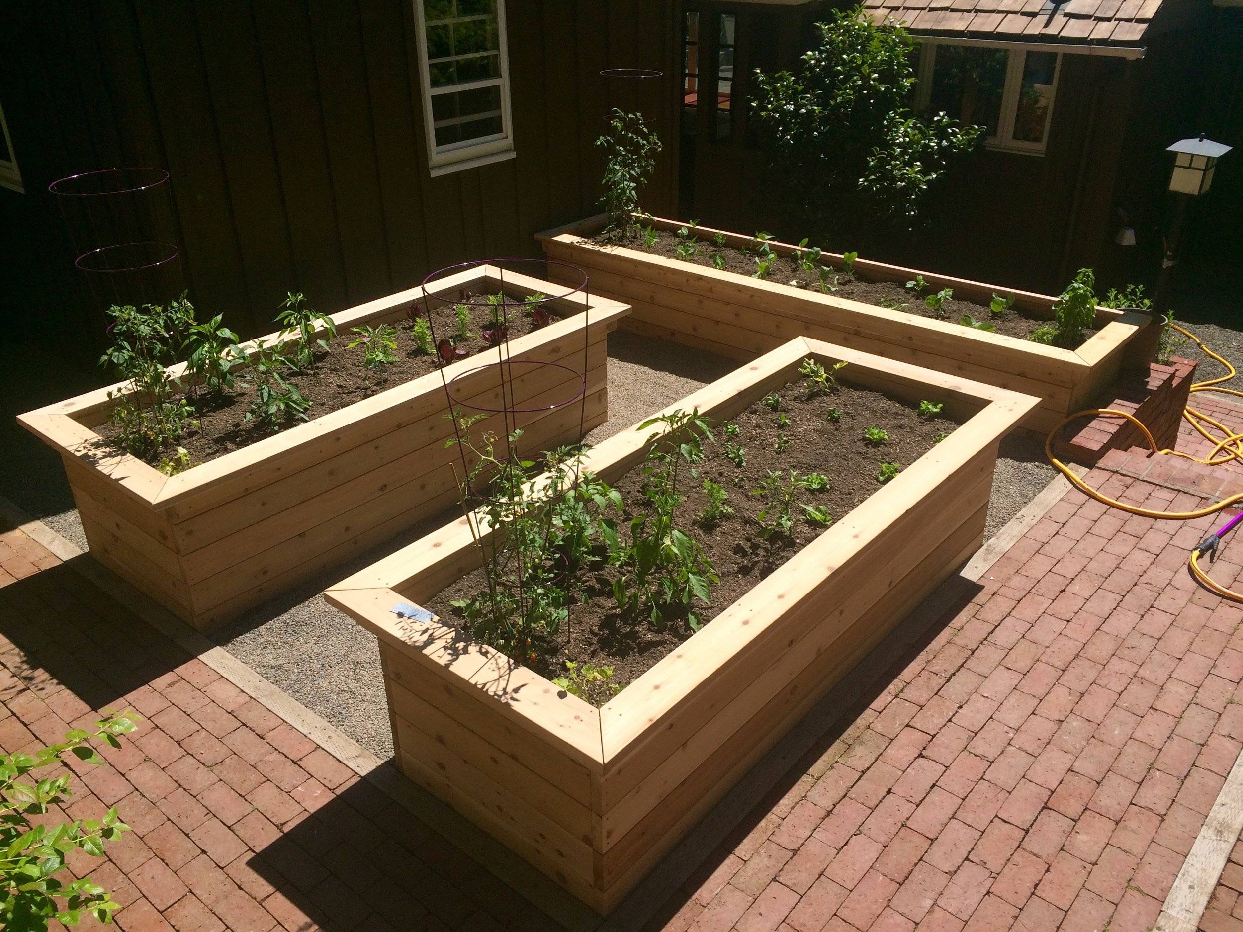 A Beautiful Raised Bed Vegetable Garden