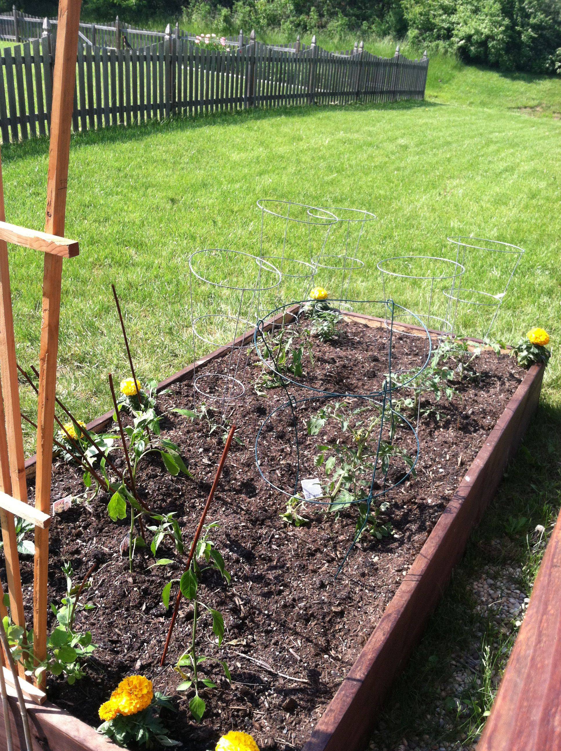 A Pool Raised Garden Beds