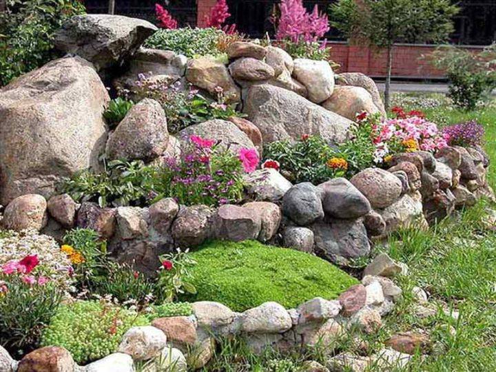 Easy Rock Garden Outdoorgarden Rock Garden Landscaping