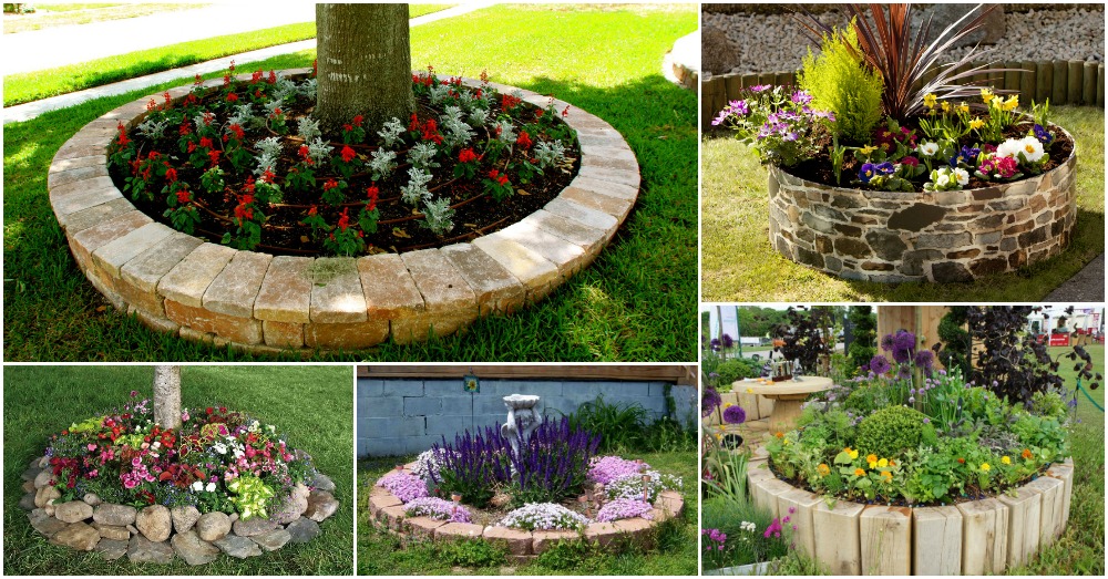 A Round Garden Bed