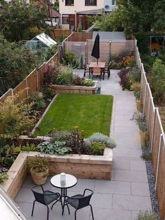 Narrow Very Small Garden Ideas