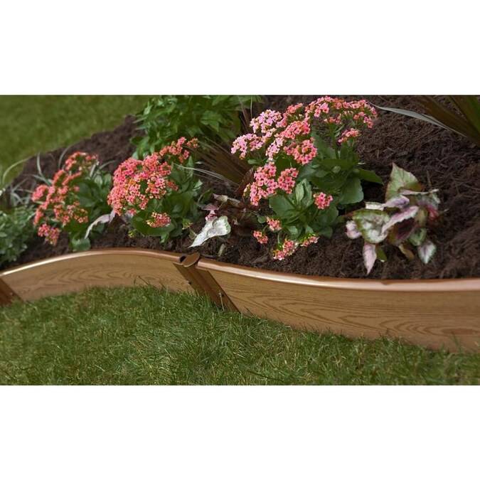 H Brown Composite Raised Garden