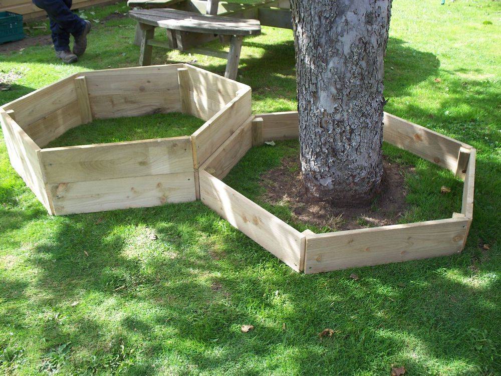 Cm Chunky Hexagon Planter Raised Planter