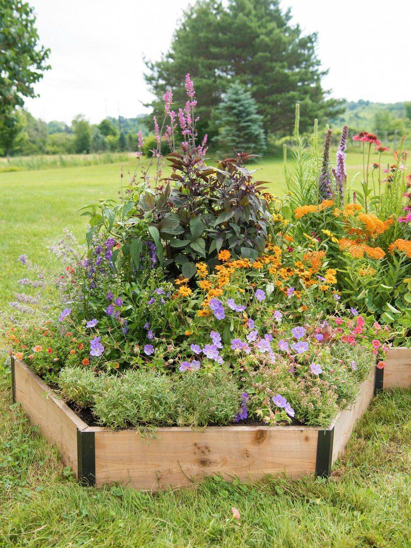 Exaco Hexagonal Raised Garden Bed Planter