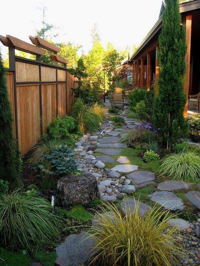 Backyard Gravel Garden Design Ideas
