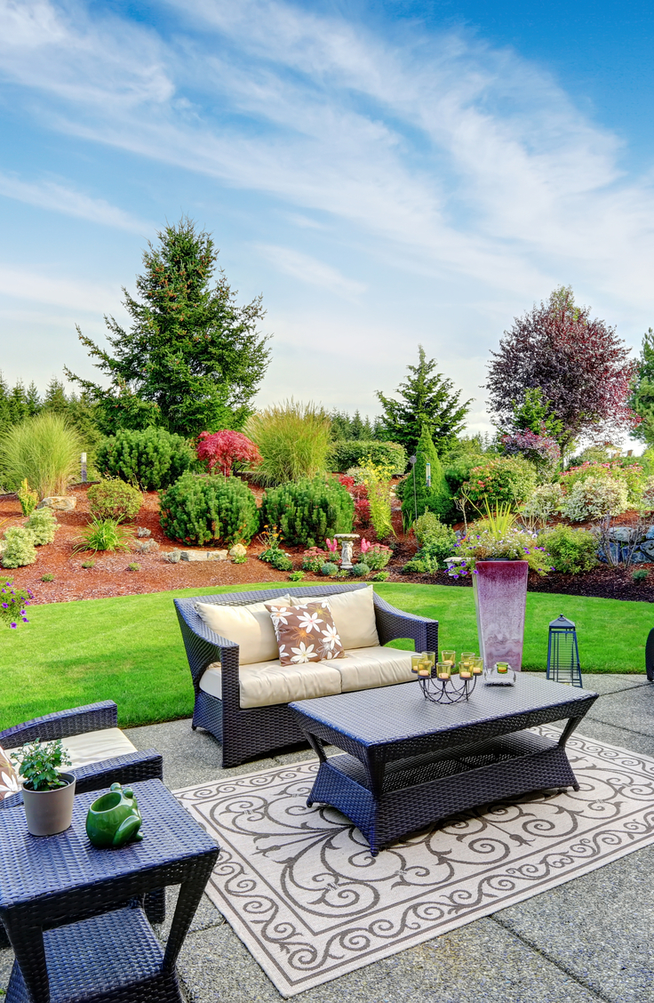 Beautiful Backyard Garden Path