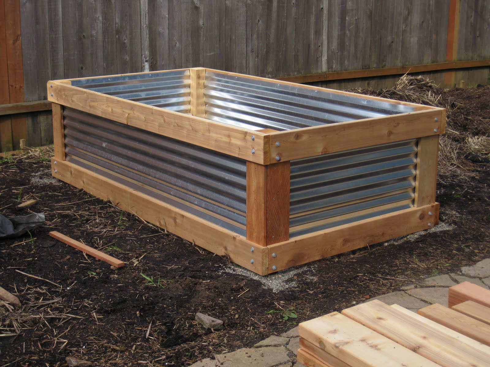 Flower Bed Construction