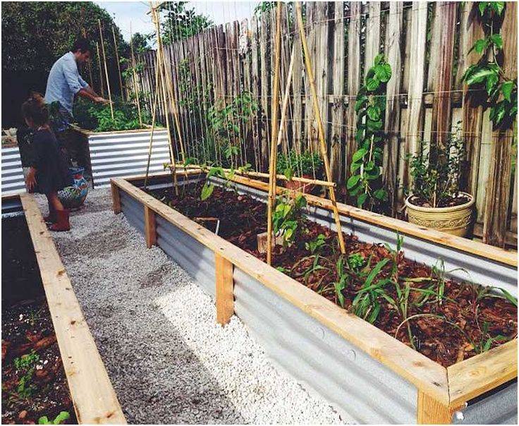 Raised Cedar Garden Box