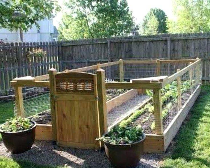 Raised Garden Bed Fencing