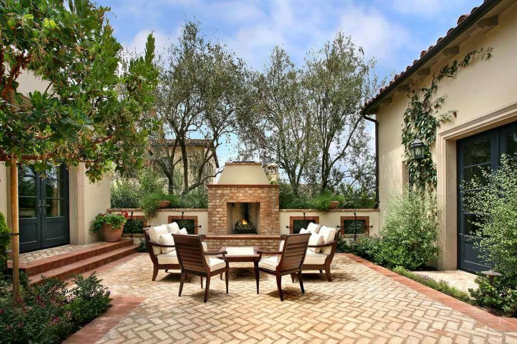 Classic Courtyards Southern Living