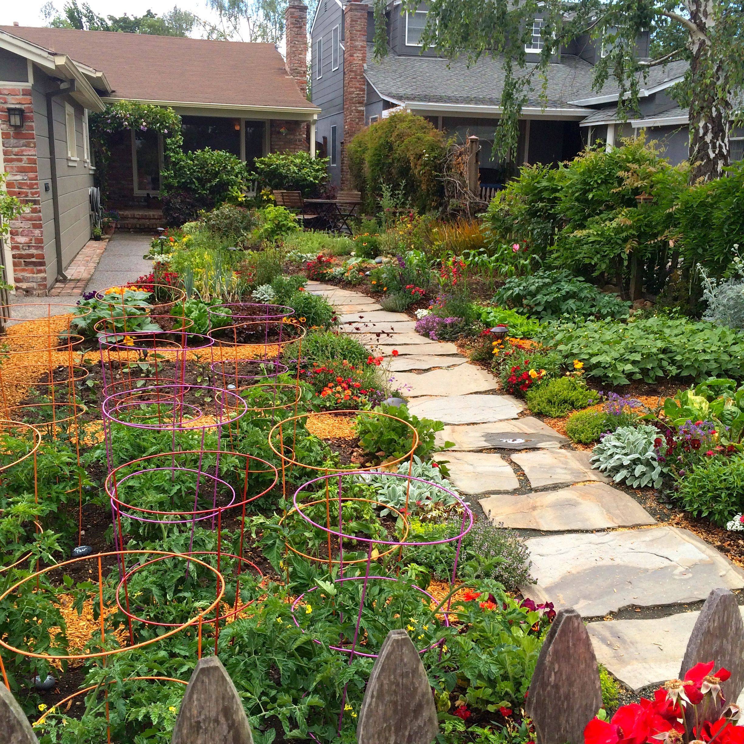 Front Yard Edible Garden Design