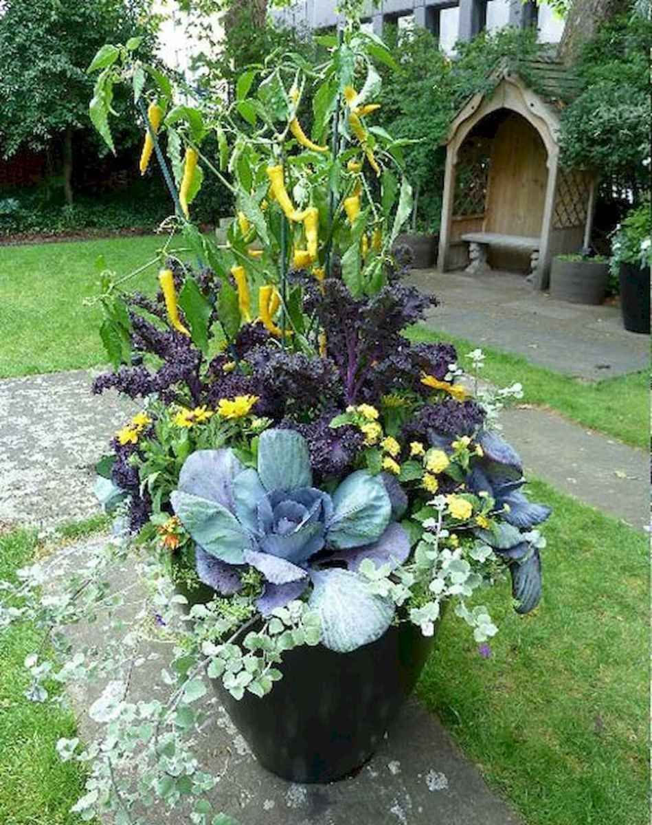 Pretty Ornamental Edible Garden Design
