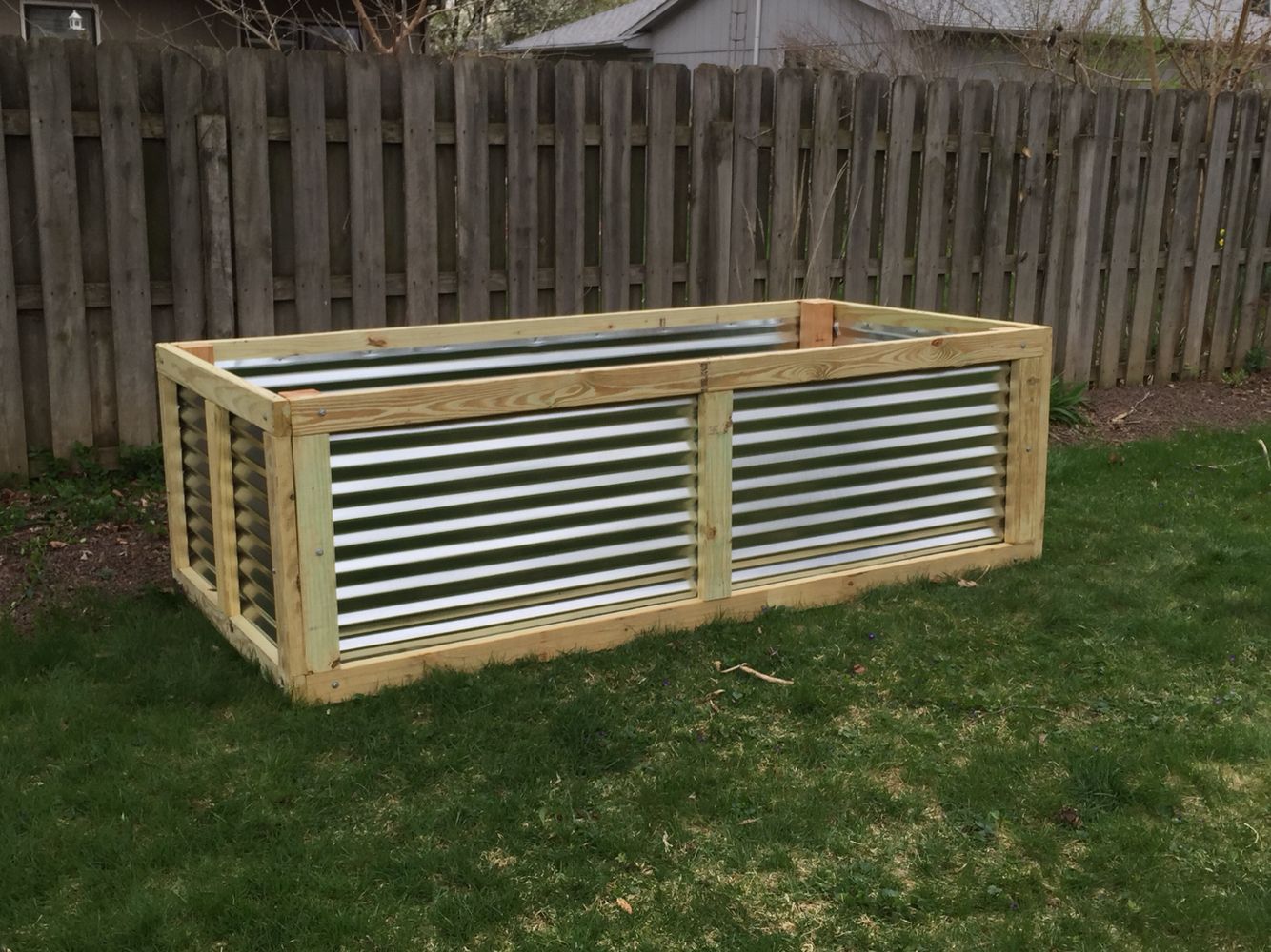 Galvanized Steel Panel Raised Garden Beds