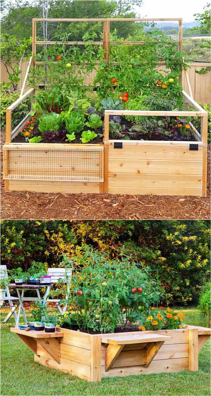 A Raised Bed Frame