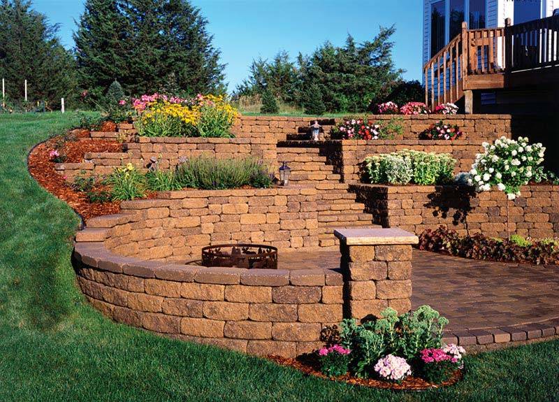Economic Pond Retaining Wall Ideas
