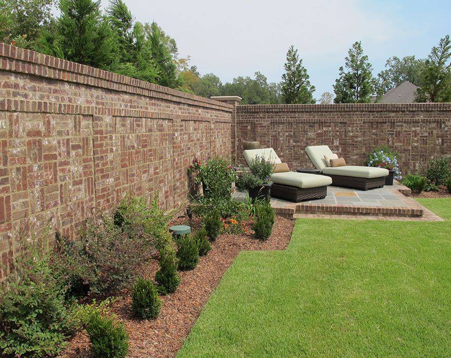 Brick Garden Wall Garden Wall Designs