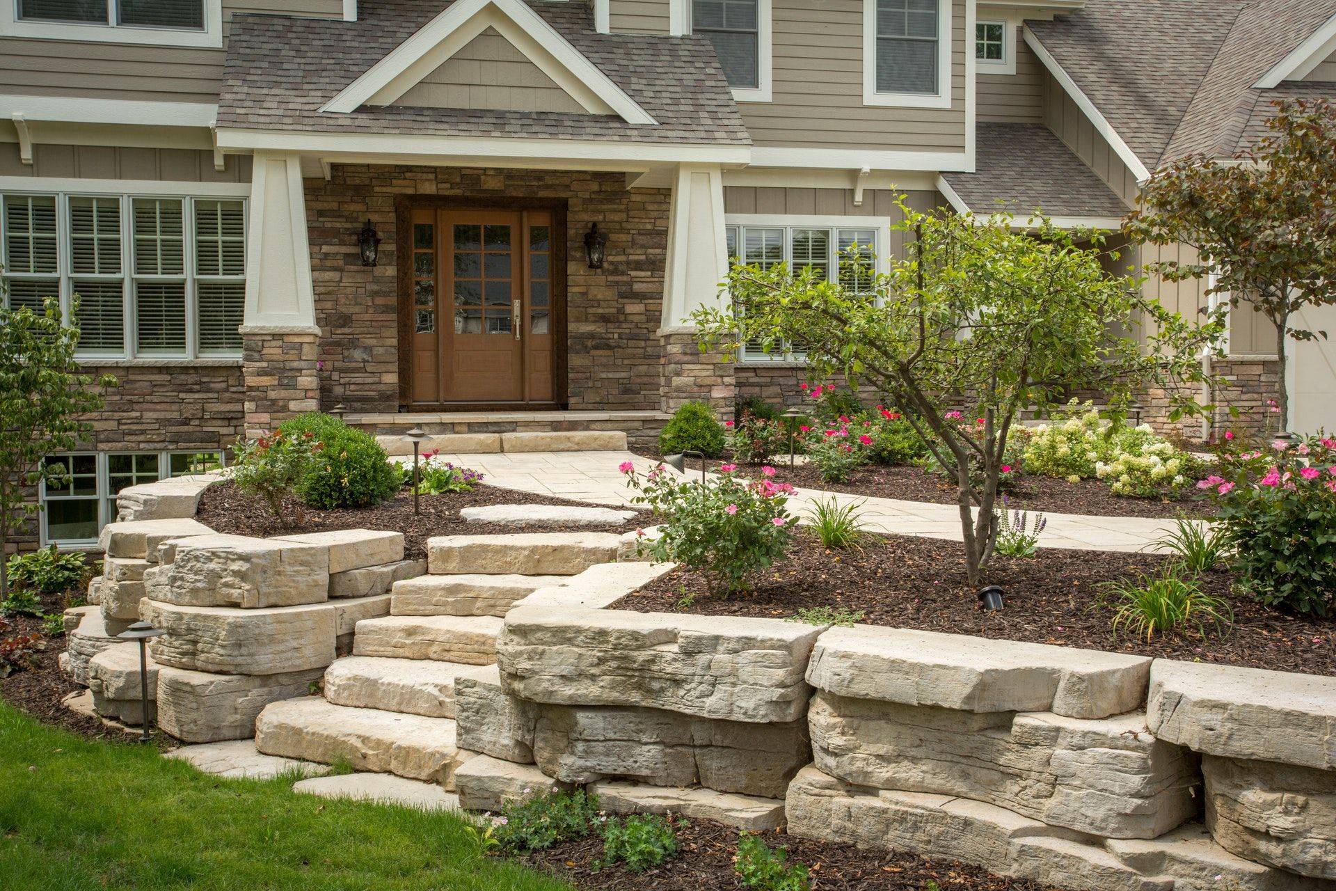 Retainingwallnaturalstonewall South Shore Landscape Supply