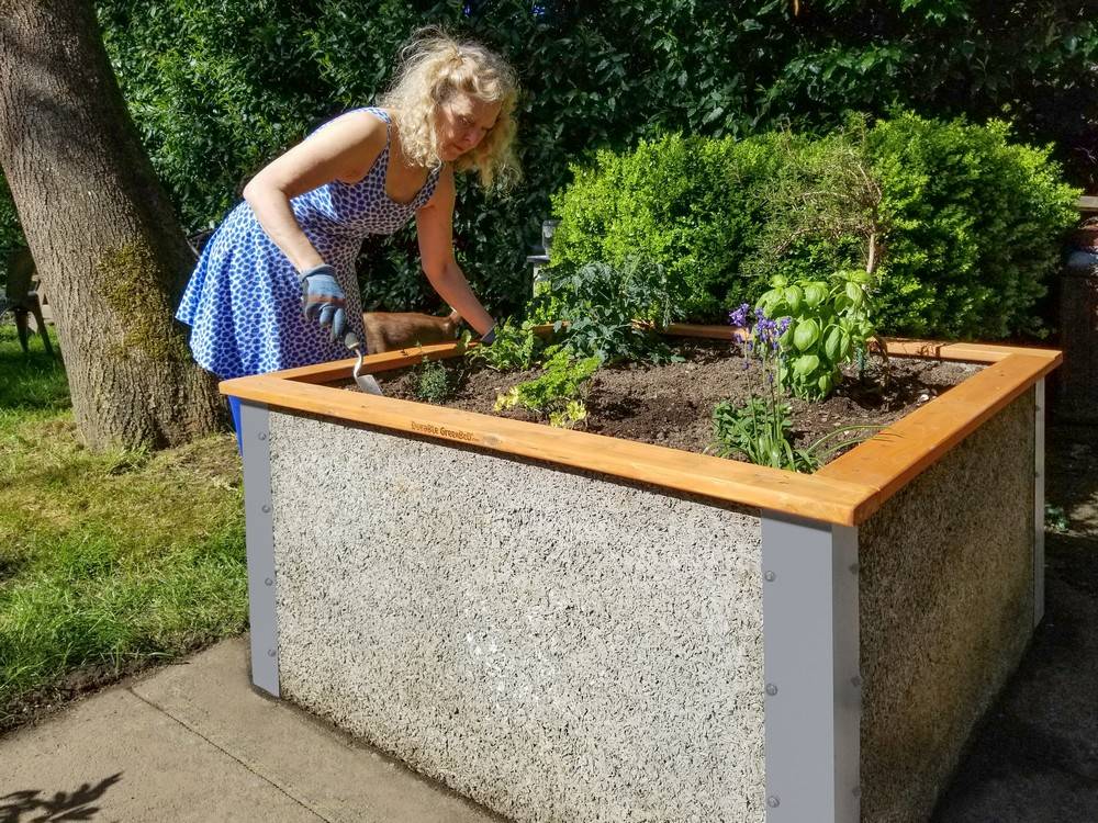 Unique Raised Garden Bed