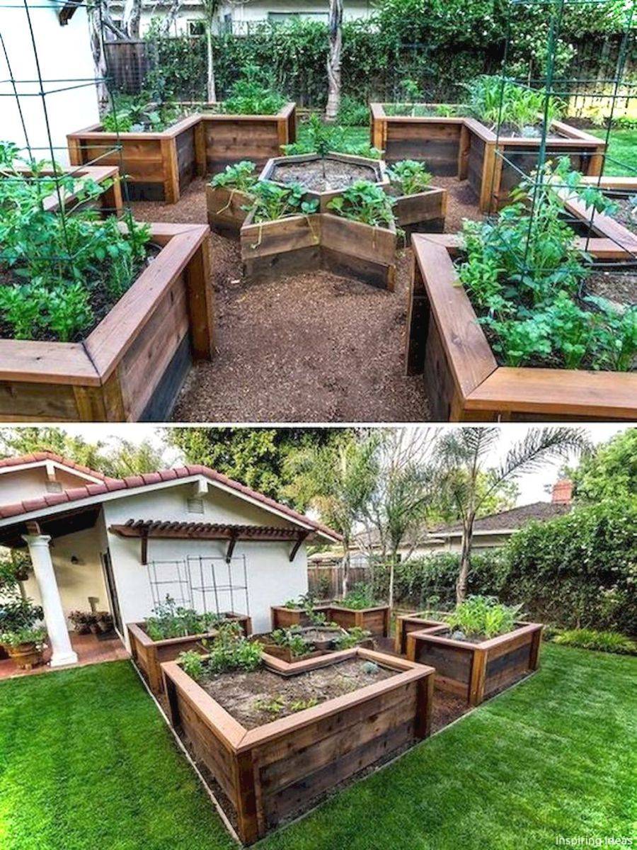 Creative And Inspiring Raised Bed Vegetable Garden Ideas