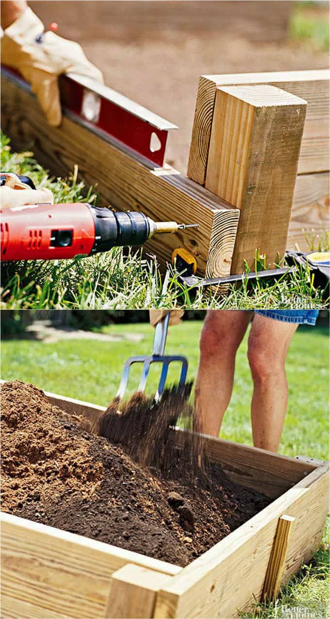 Creative Cheap Raised Garden Bed Decor Units