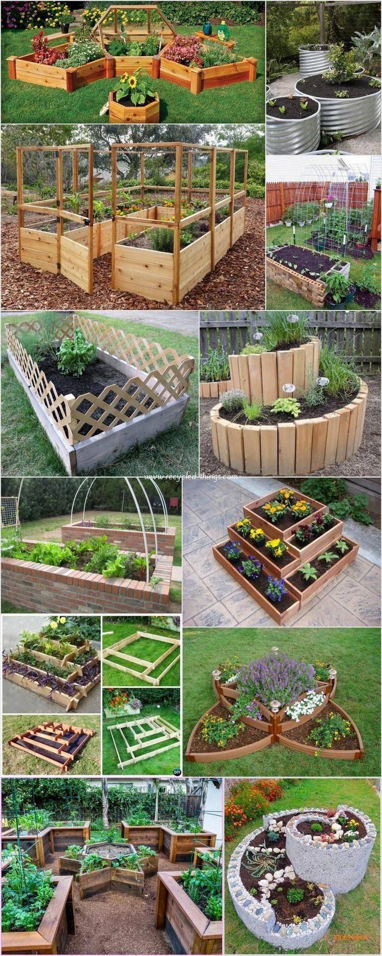 A Raised Vegetable Garden Bed