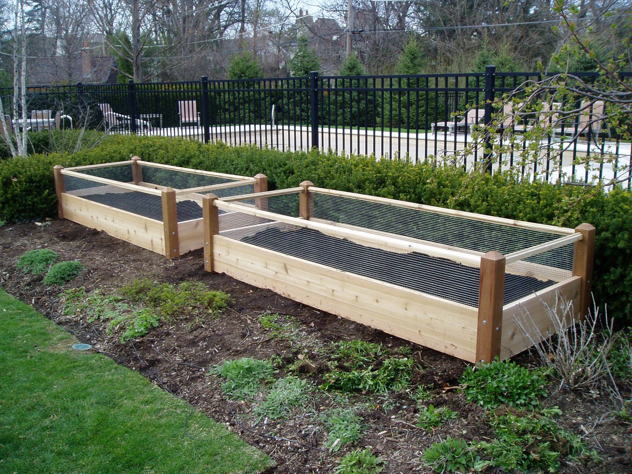 Brilliant Ideas Easy Raised Garden Layout