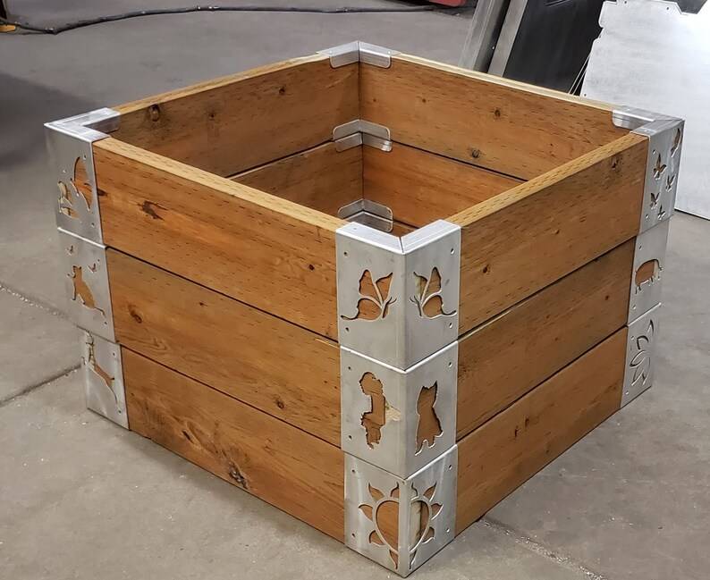 Raised Garden Bed Corner Brackets