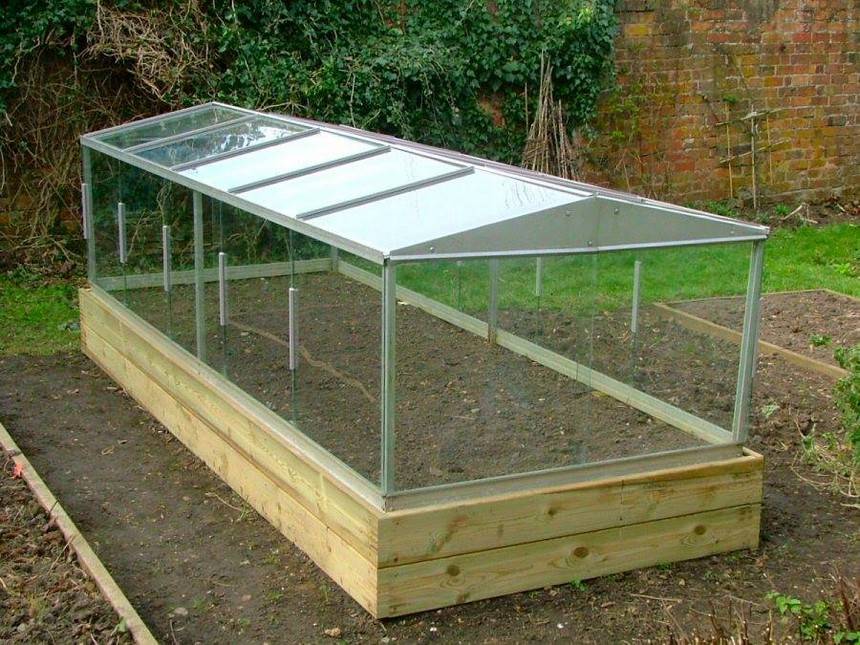 X Raised Garden Bed Mini Greenhouse Kit Eartheasycom