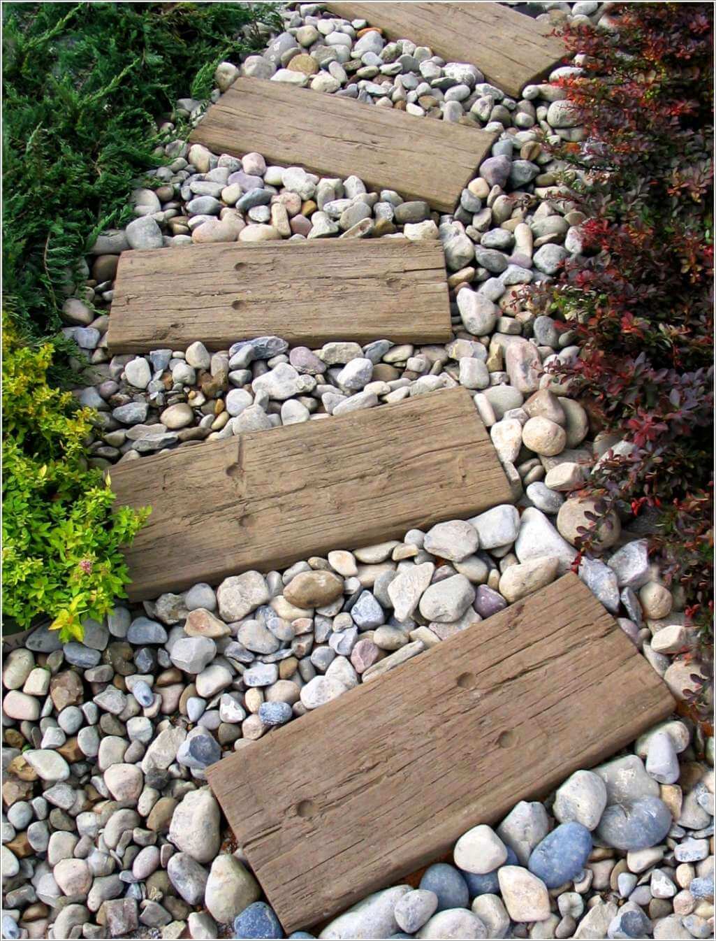 Garden Stepping Stone Design