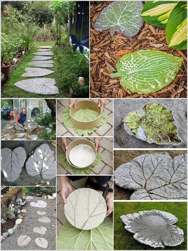 Diy Mosaic Stepping Stones