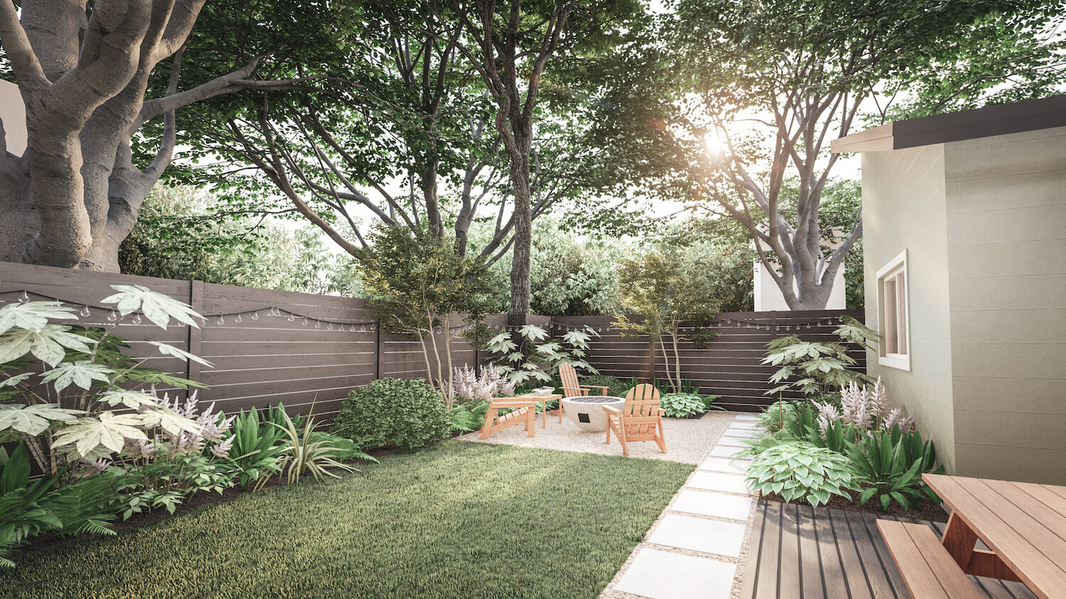 Pacific Northwest Garden Design Ideas Backyard Landscaping Designs