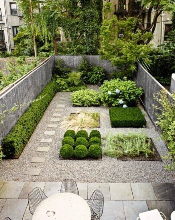 A Pretty Small Garden Space