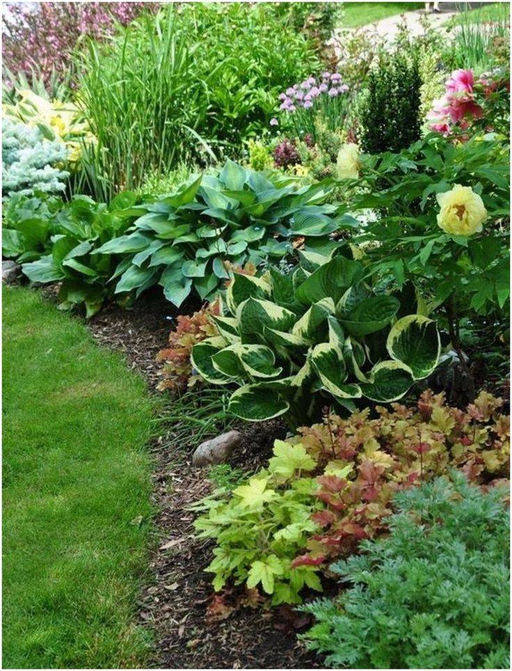 Beautiful Shade Garden Backyard Ideas