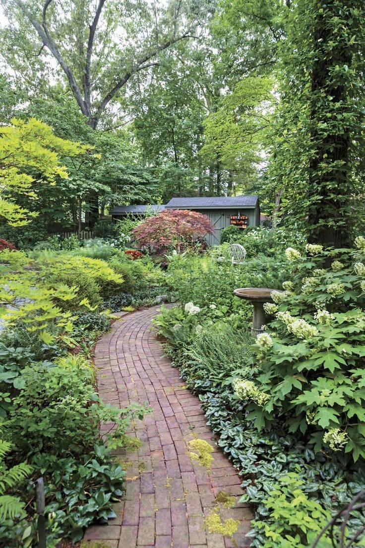 Simple And Beautiful Shade Garden Design Ideas