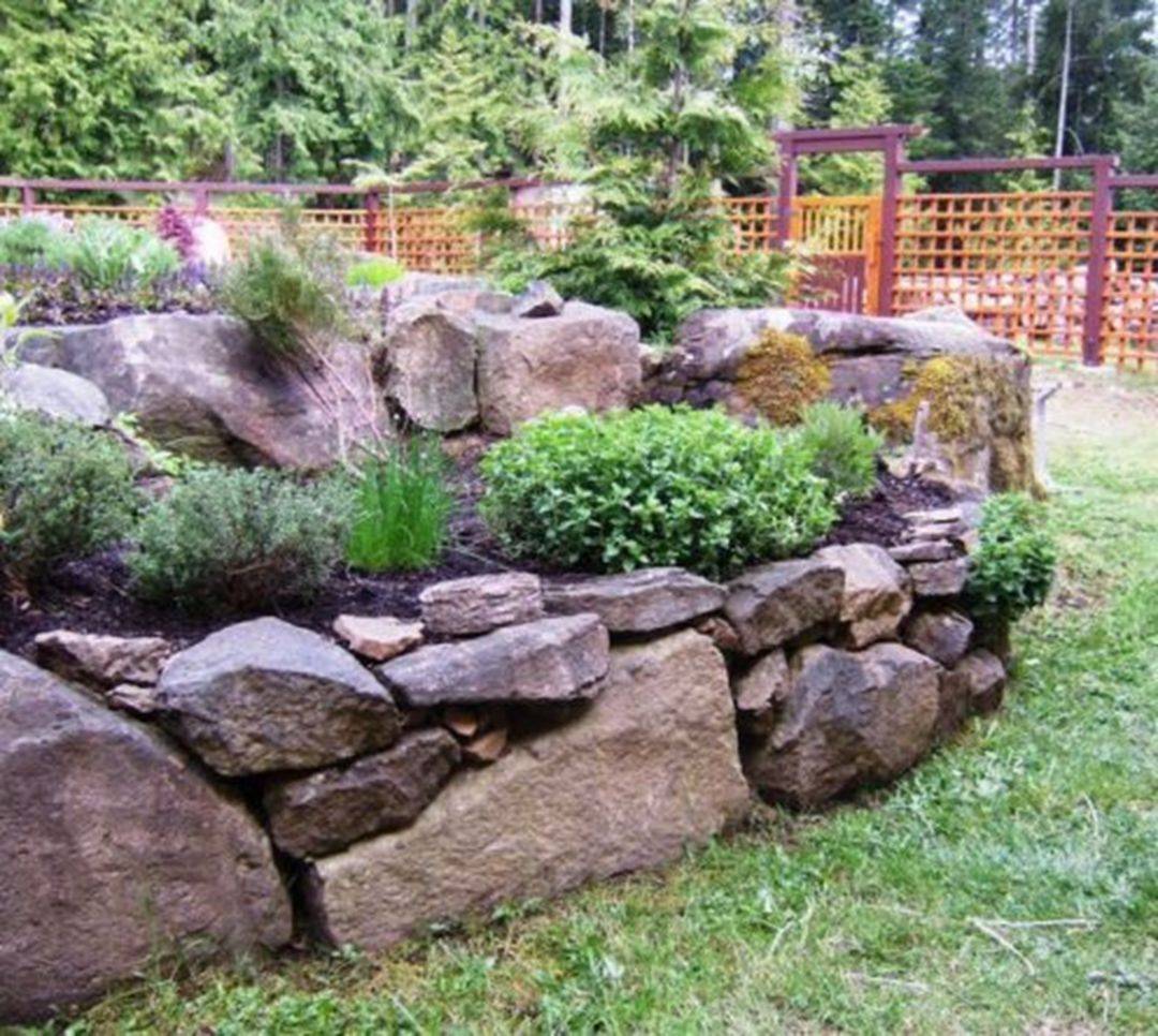 Natural Stone Raised Flower Bed Fresh