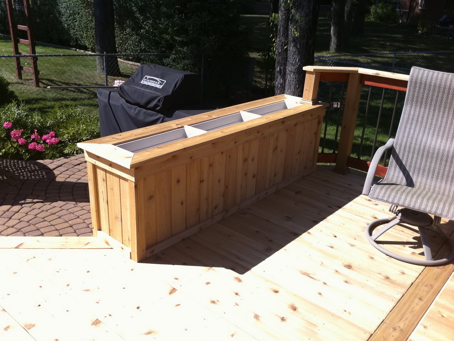 Deck Planter Boxes