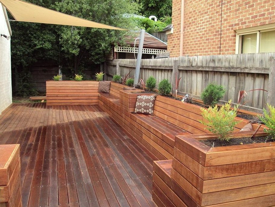 House Garden Deck Planter Boxes