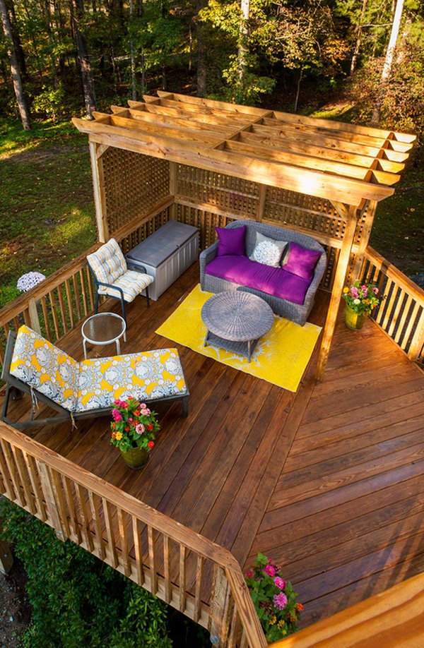 Modern Garden Deck Design Ideas