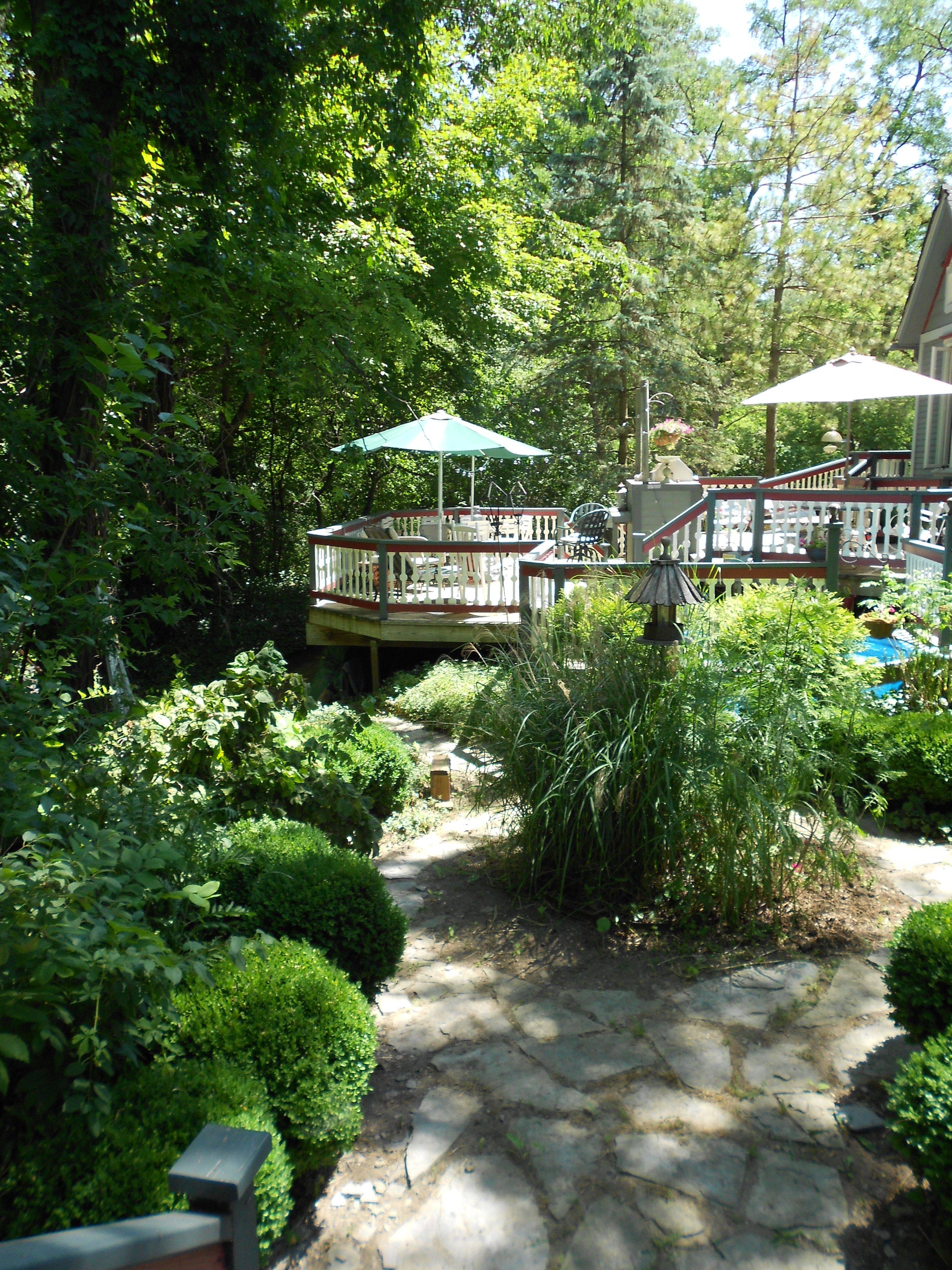 Herb Deck Garden Deck Garden