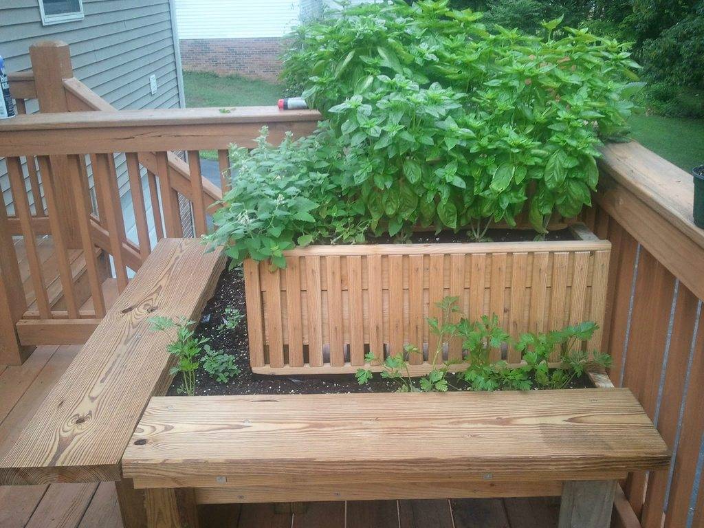 22 Herb Garden On Deck Ideas You Should Check SharonSable