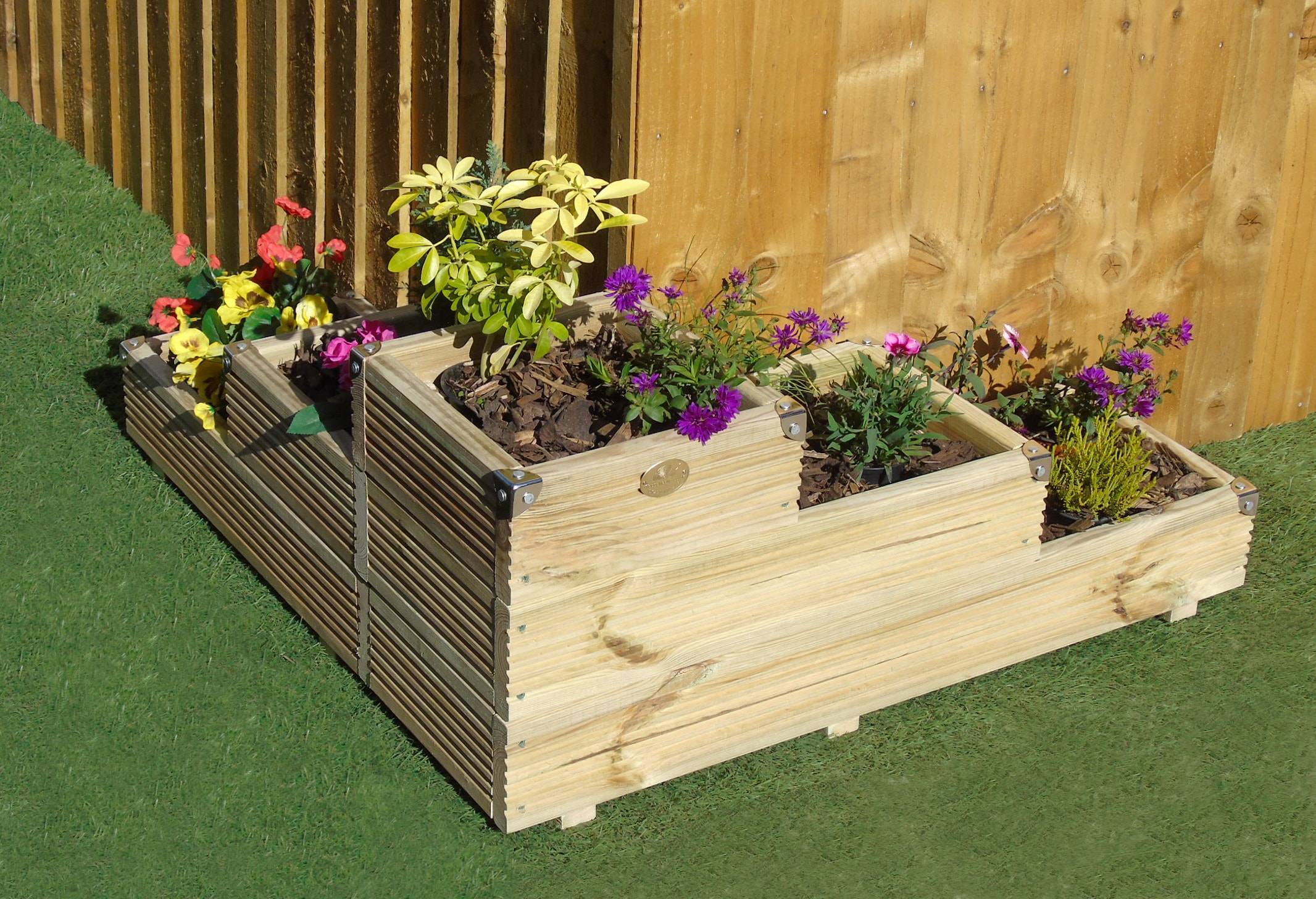 Charming Wood Flower Box Ideas