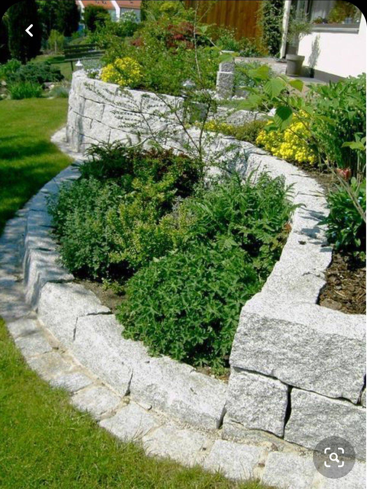 Side Yard Plant Flower And Herb Garden Farmhouse Landscaping