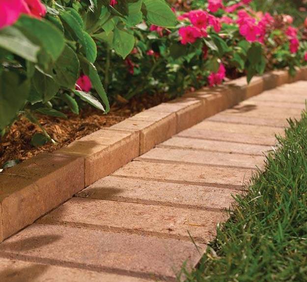 Lovable Cheap Flower Bed Edging Ideas