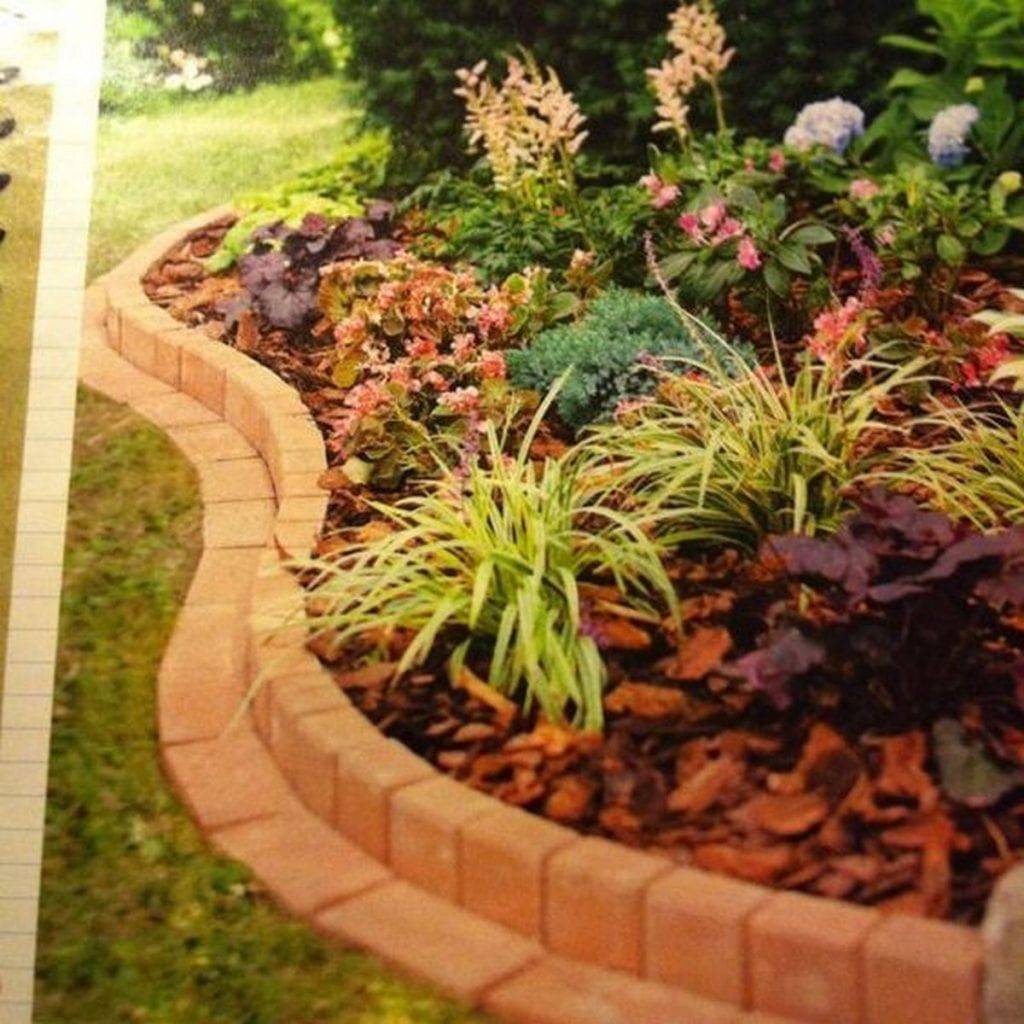 Flowerbedideas Brick Garden