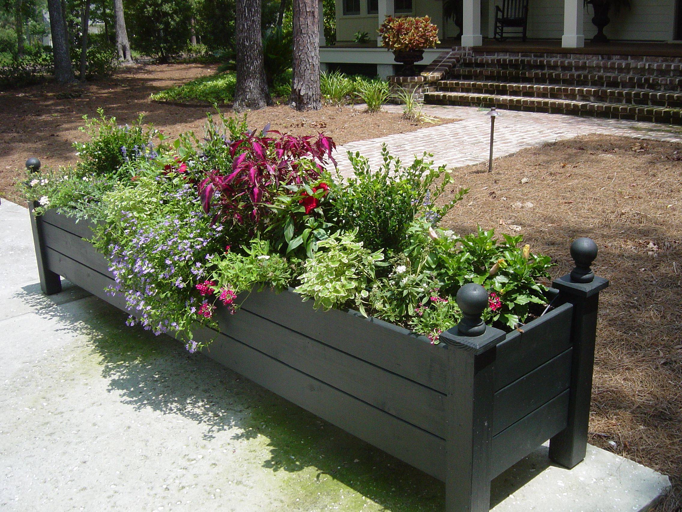 Deck Planter Box Diy Decks