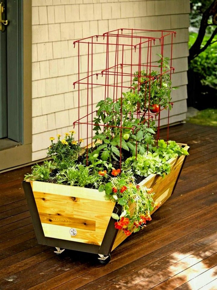 Diy Modern Raised Planter Box