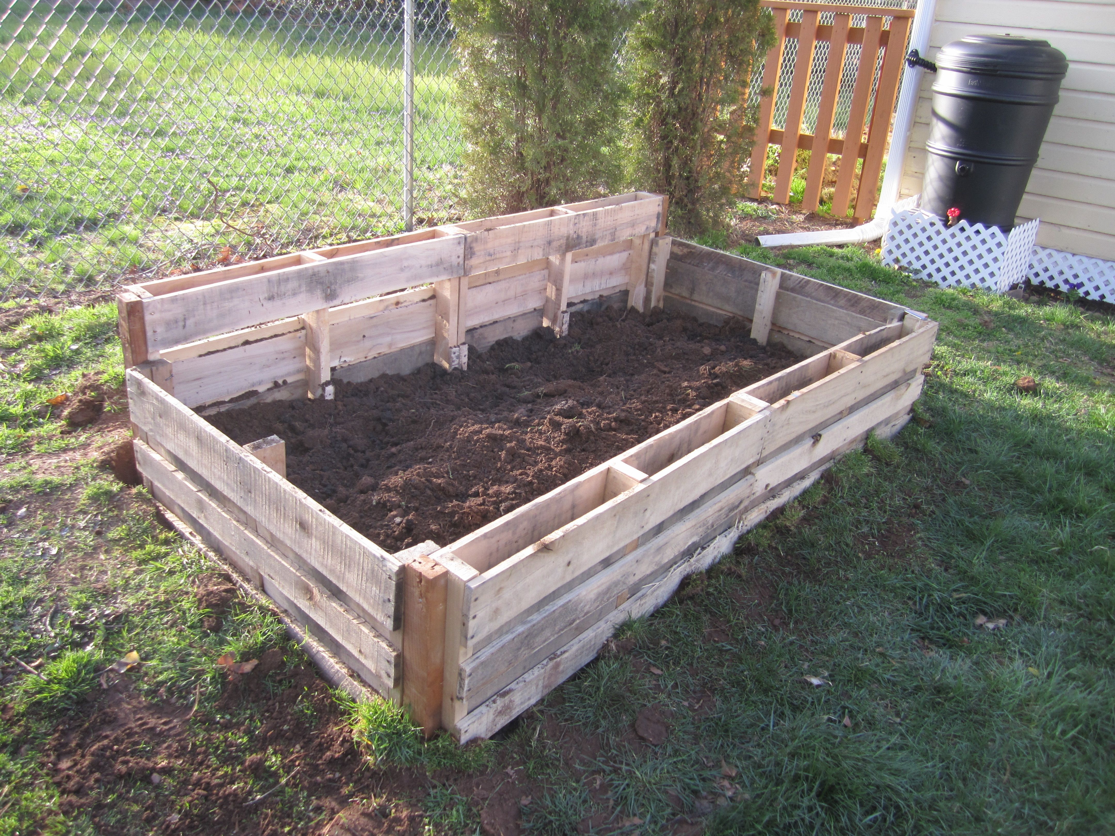 A Simple Garden Planter Box Raised Bed Garden