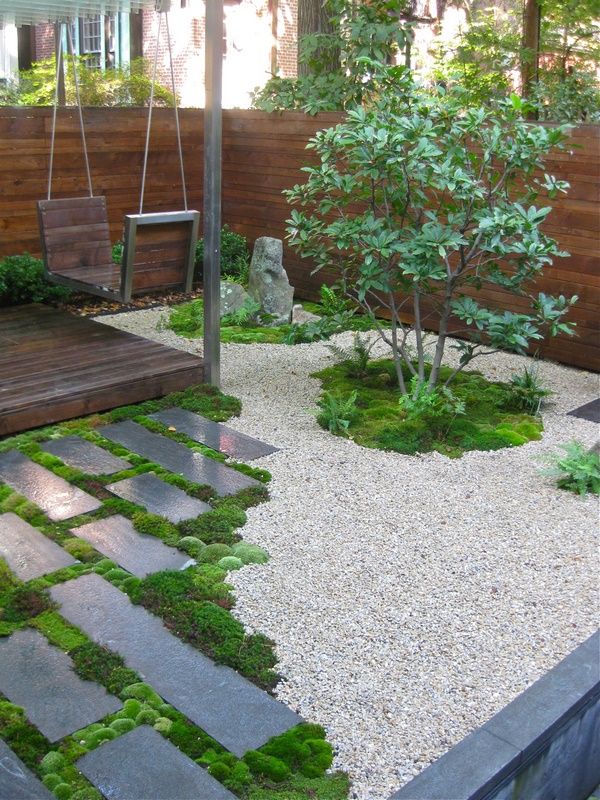 Traditional Japanese Courtyard