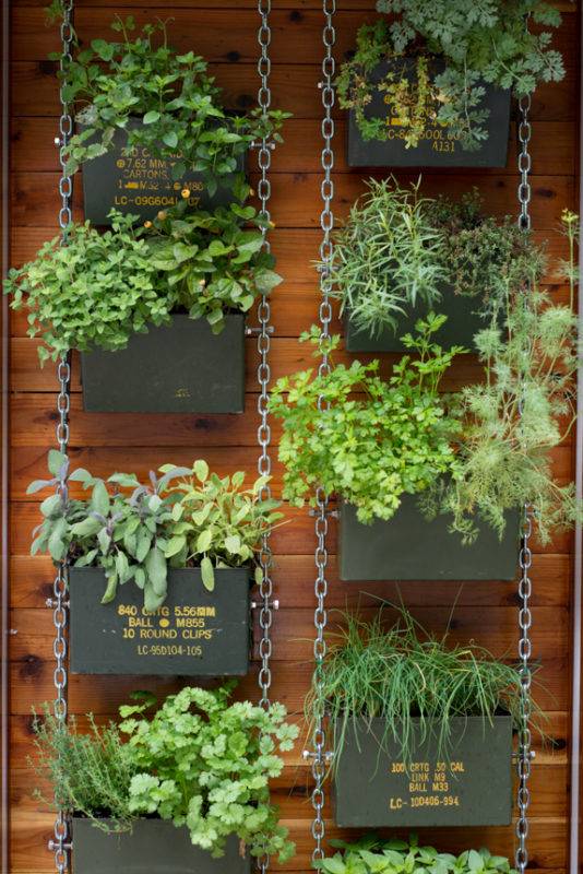 Vertical Herb Garden Gardenorg